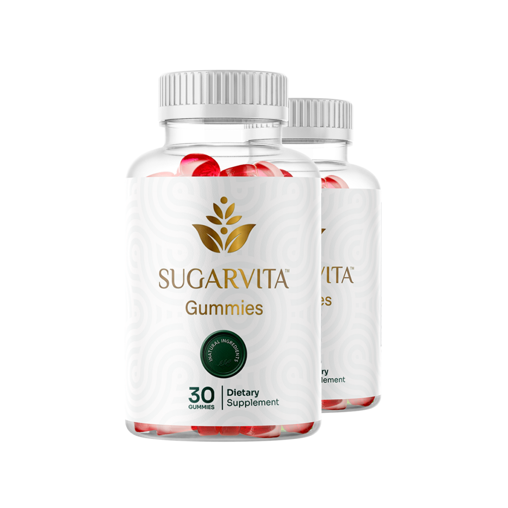 SugarVita Gummies 2-bottle package